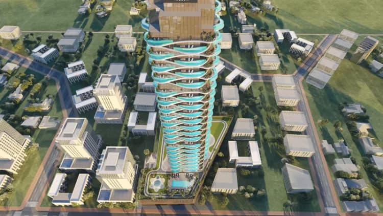 Volga Tower JVT Dubai by Tiger Properties