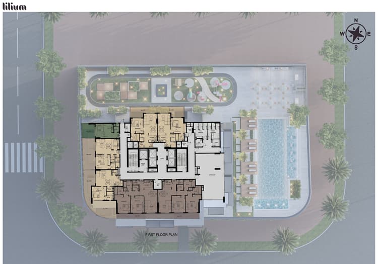 Lilium Tower at JVT Dubai by Tiger Group