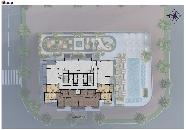 Lilium Tower at JVT Dubai by Tiger Group