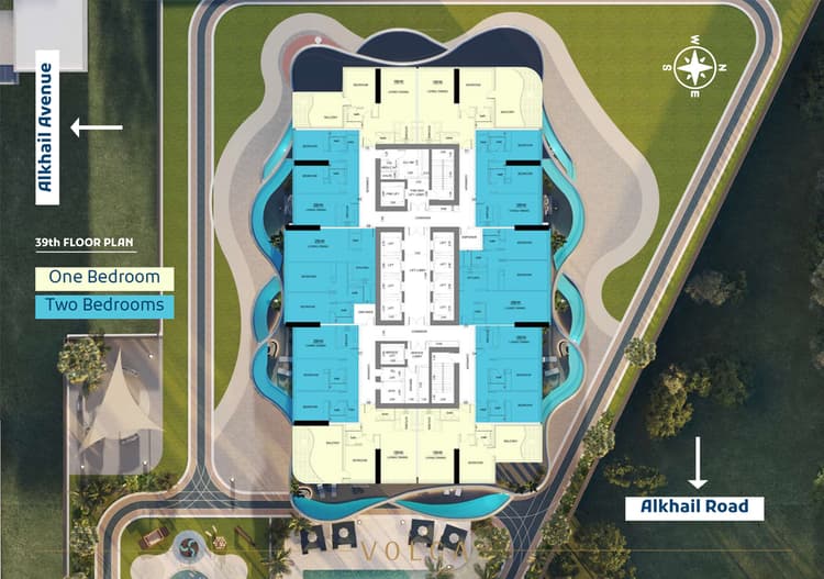 Volga Tower JVT Dubai by Tiger Properties