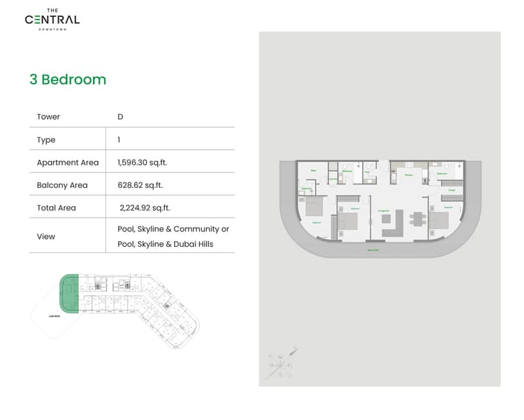The Central Downtown Arjan Dubailand