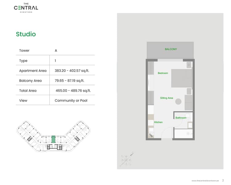 The Central Downtown Arjan Dubailand