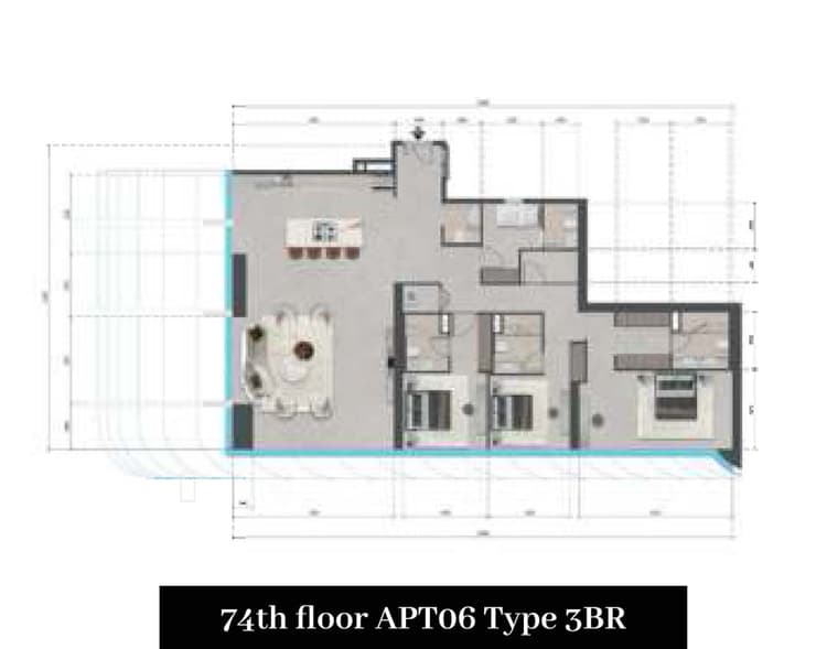 Tiger Sky Tower Business Bay Dubai by Tiger Properties