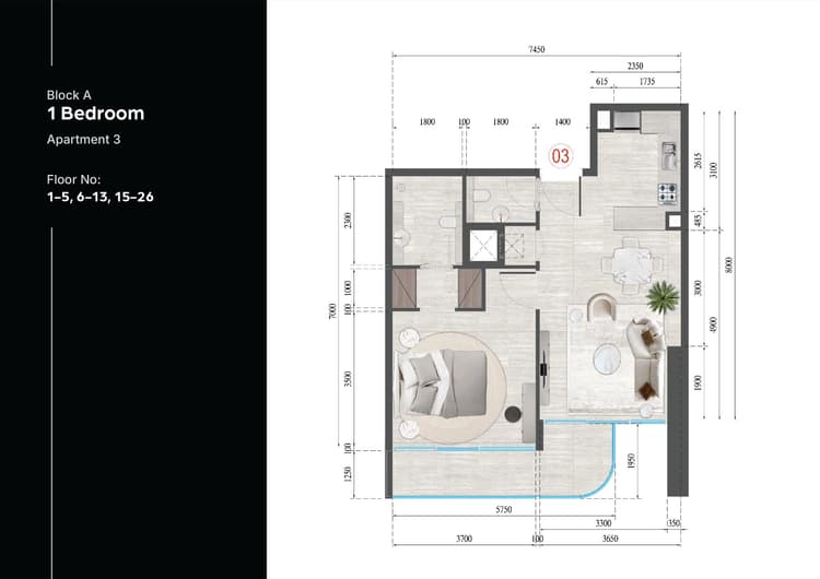 Guzel Towers JVT Dubai by Tiger Group