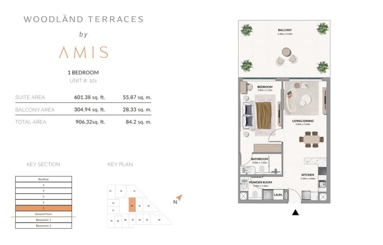 Woodland Terraces at Meydan City by AMIS Developer