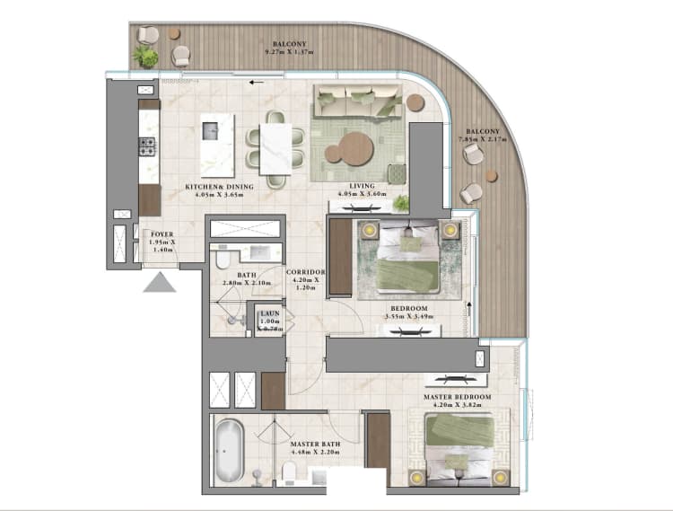 Avarra by Palace at Business Bay by Emaar Properties