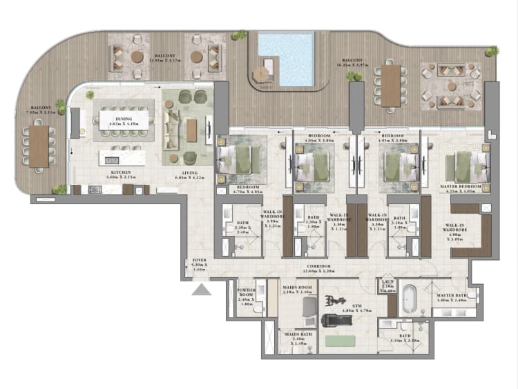 Avarra by Palace at Business Bay by Emaar Properties
