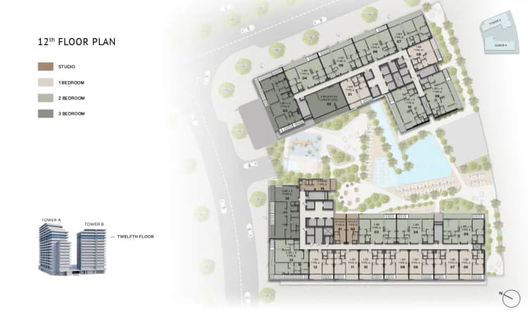 The Hillgate Dubai Silicon Oasis by Ellington