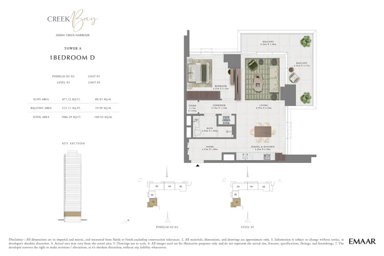 Emaar Creek Bay in Jumeirah Village Circle