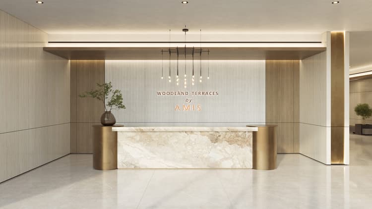 RA-AMIS-Reception-lobby-01-Rev2-250106-scaled Woodland Terraces at Meydan City by AMIS Developer